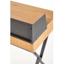 Стол компьютерный HALMAR B43 дуб золотой/черный Стол компьютерный HALMAR B43 дуб золотой/черный